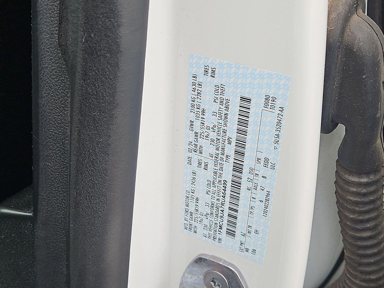 2024 Ford Escape Platinum