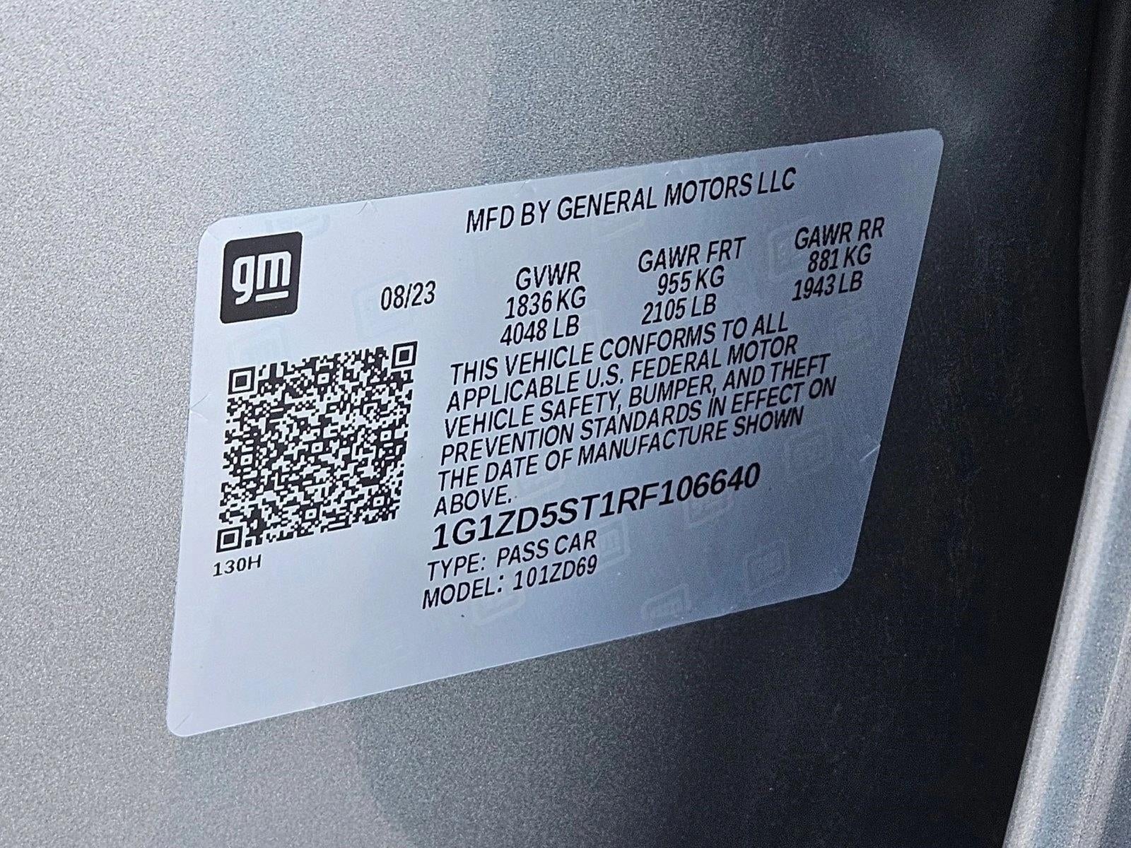 2024 Chevrolet Malibu 1LT