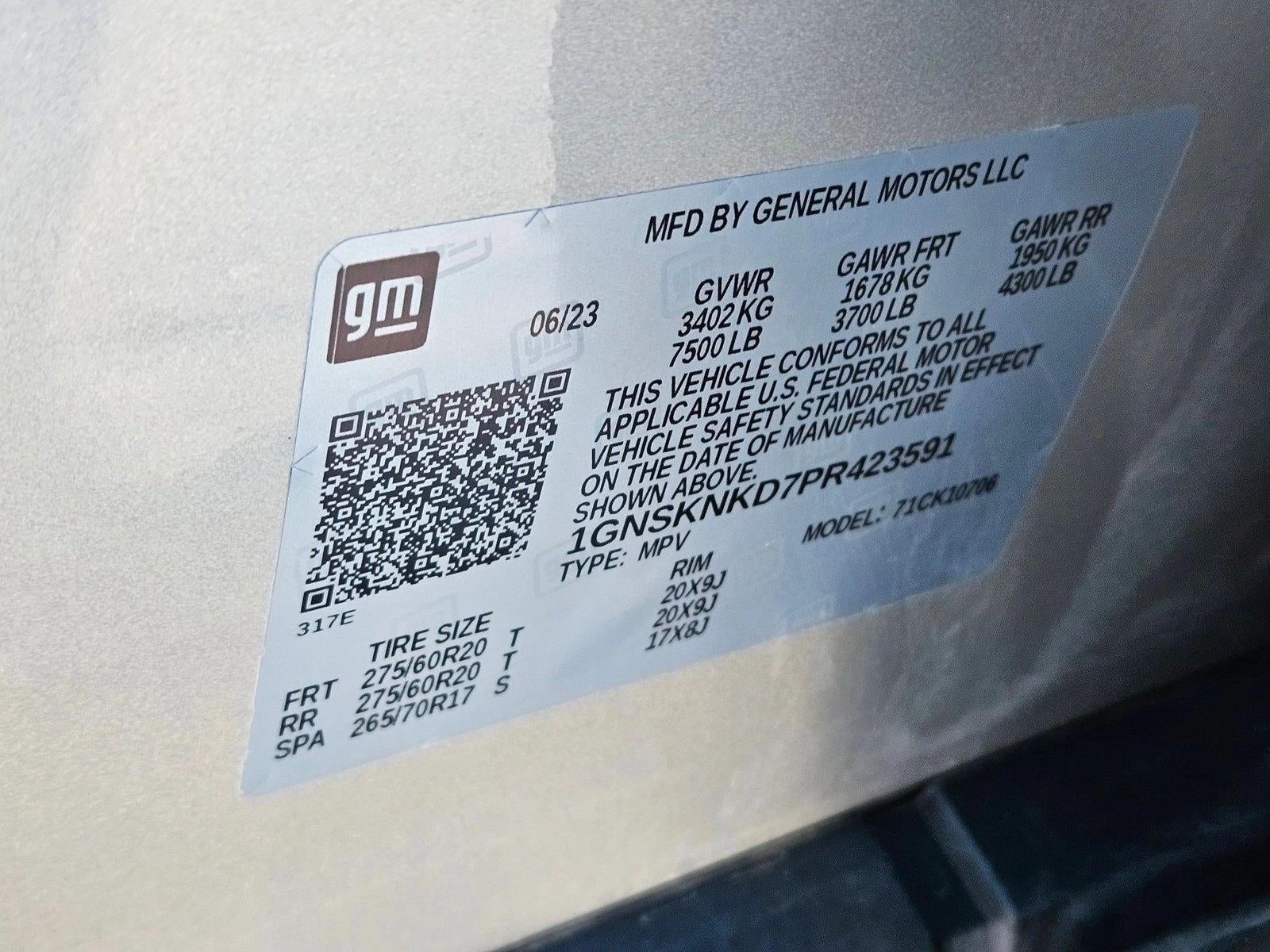 2023 Chevrolet Tahoe LT