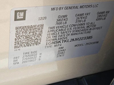 2021 Chevrolet Tahoe High Country