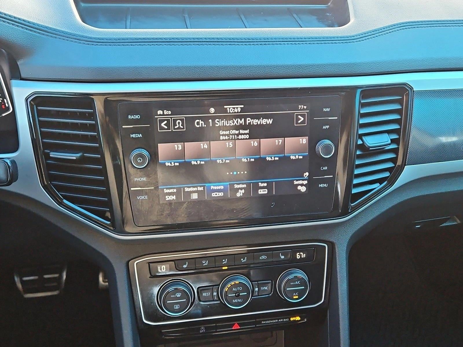 2023 Volkswagen Atlas 3.6L V6 SEL R-Line Black