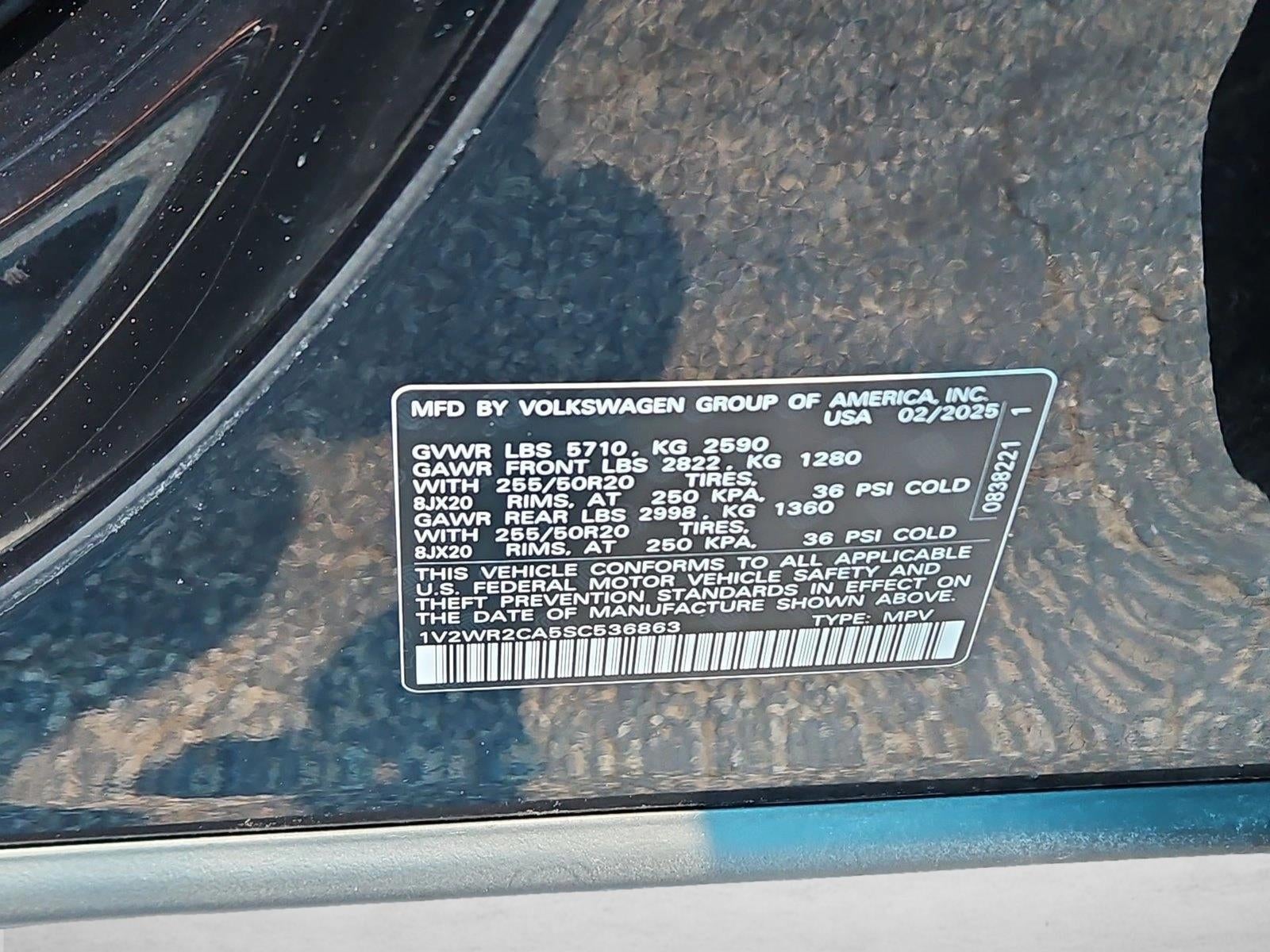 2025 Volkswagen Atlas 2.0T SE w/Technology