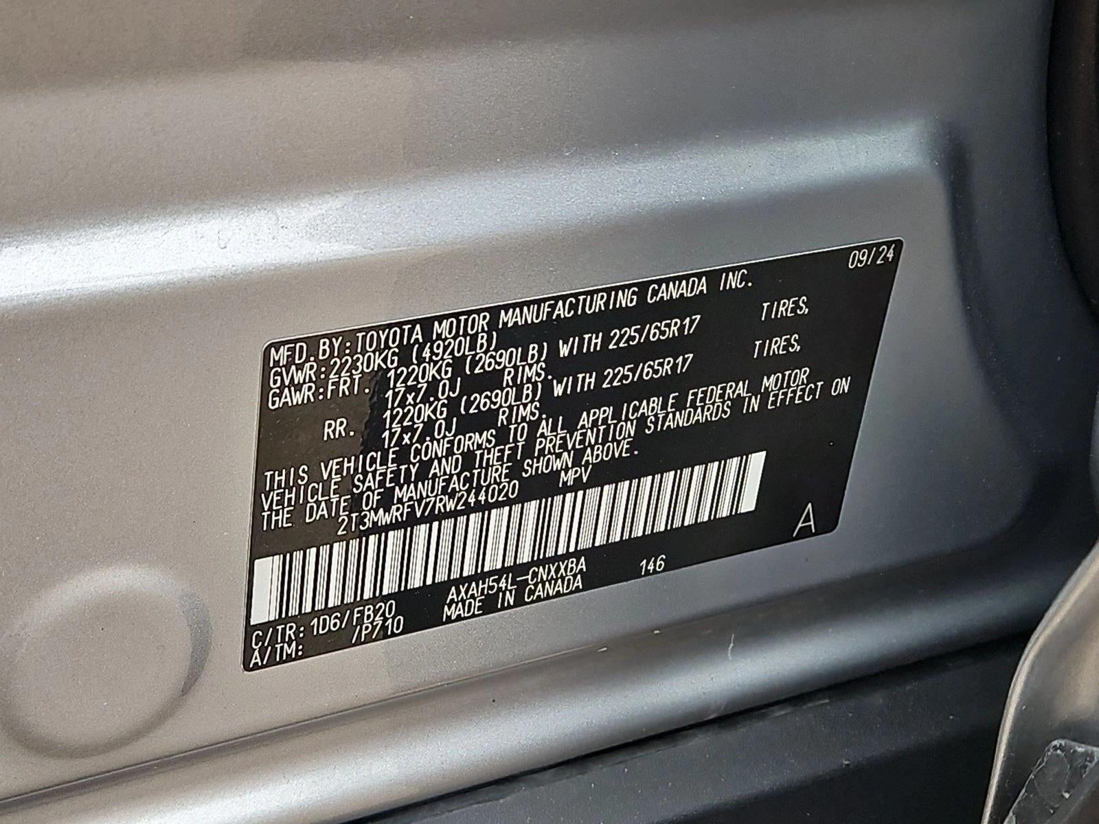 2024 Toyota RAV4 Hybrid LE