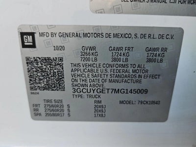 2021 Chevrolet Silverado 1500 LTZ