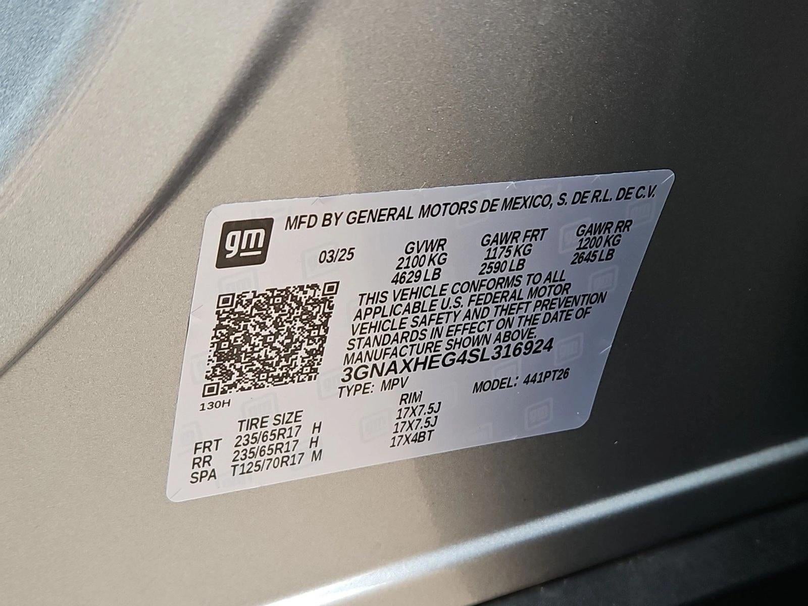 2025 Chevrolet Equinox LT
