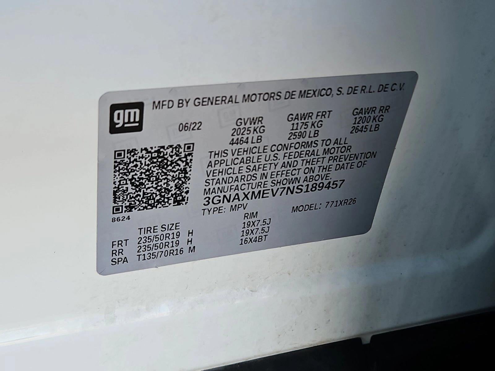 2022 Chevrolet Equinox RS