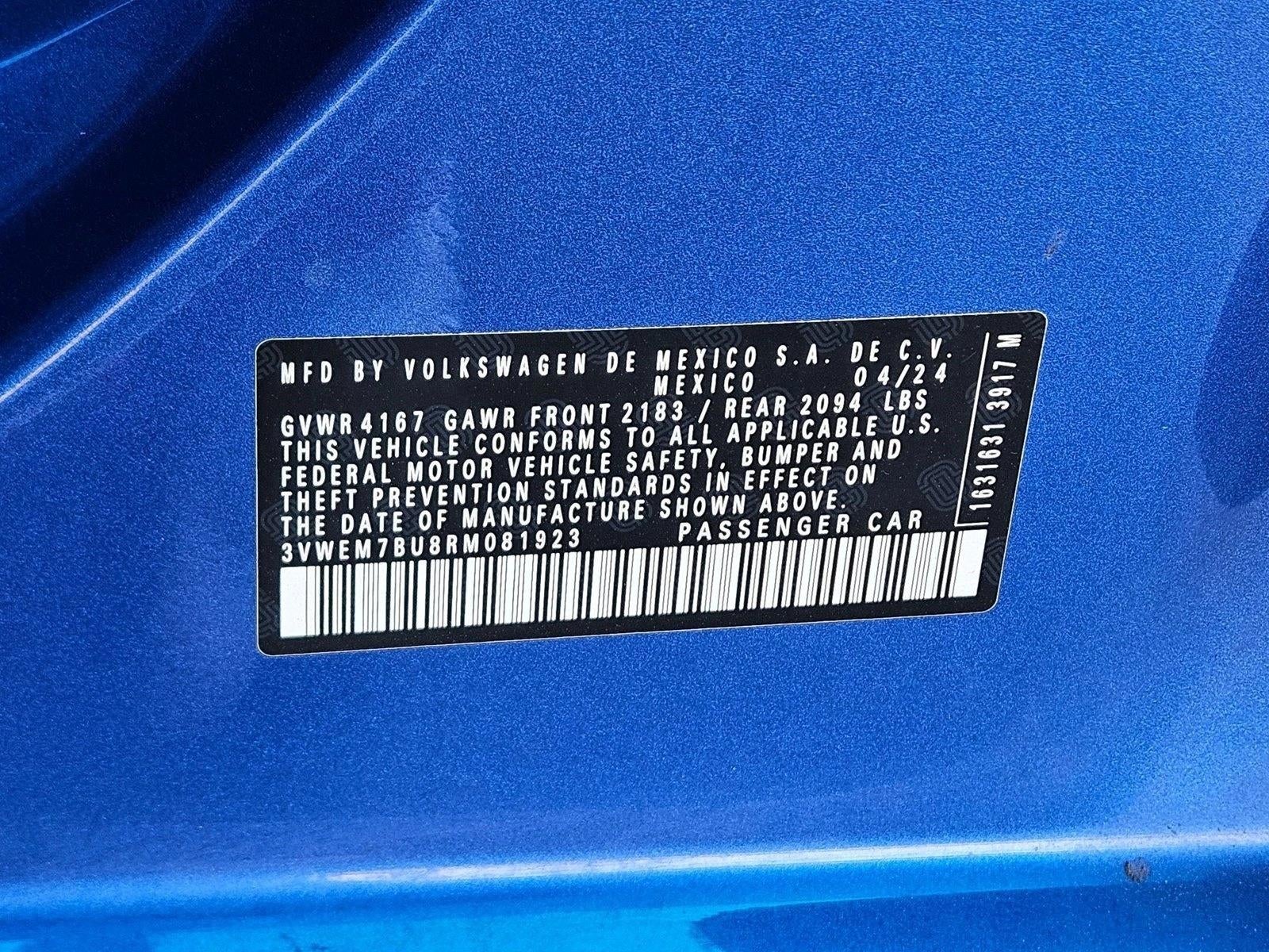 2024 Volkswagen Jetta SE