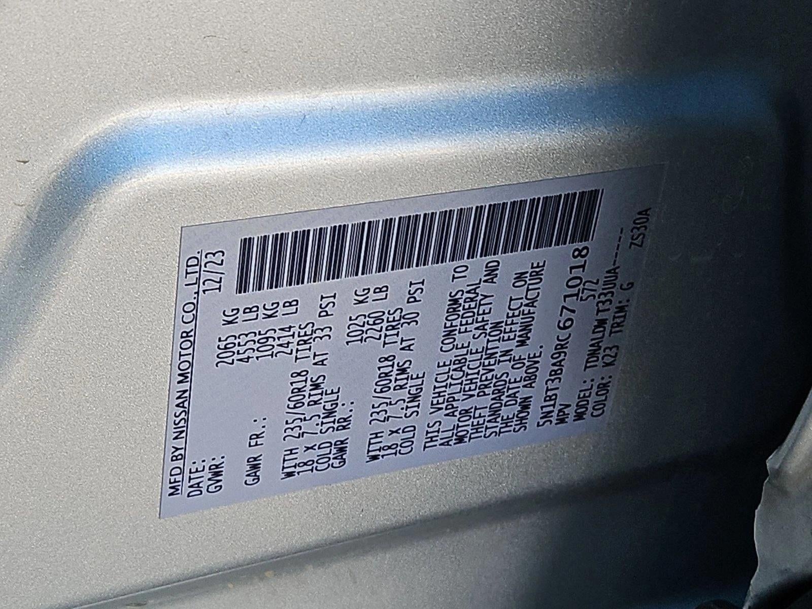 2024 Nissan Rogue SV