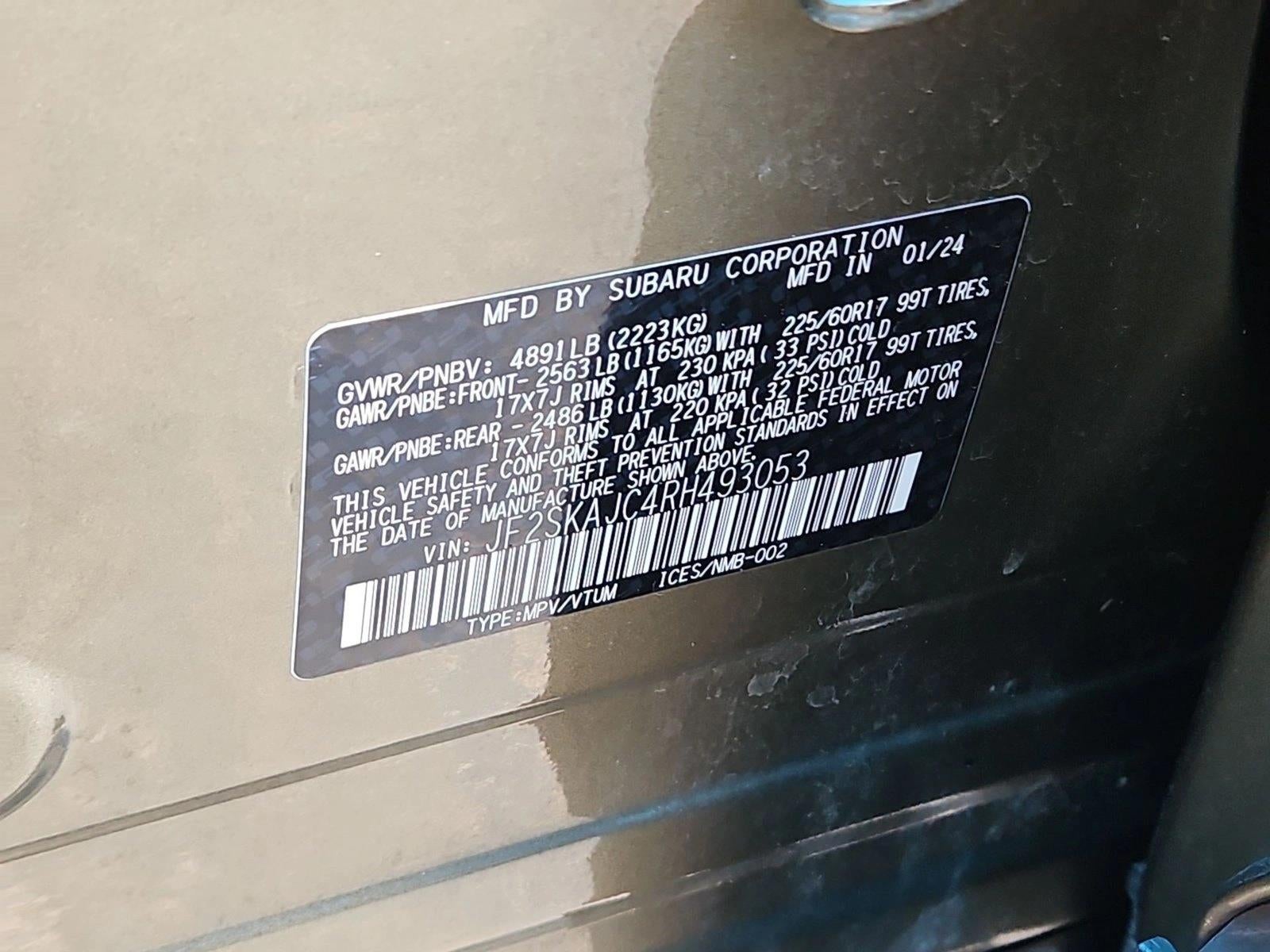 2024 Subaru Forester Wilderness