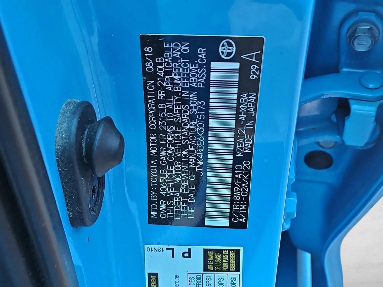 2019 Toyota Corolla Hatchback XSE