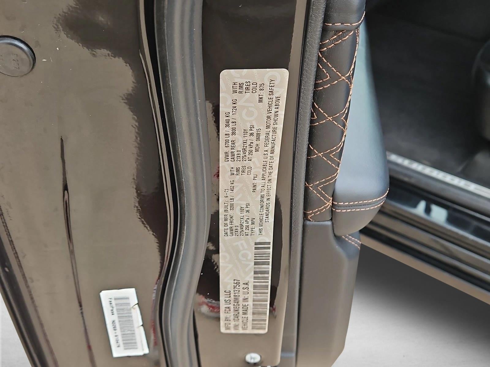 2021 Jeep Grand Cherokee L Summit Reserve