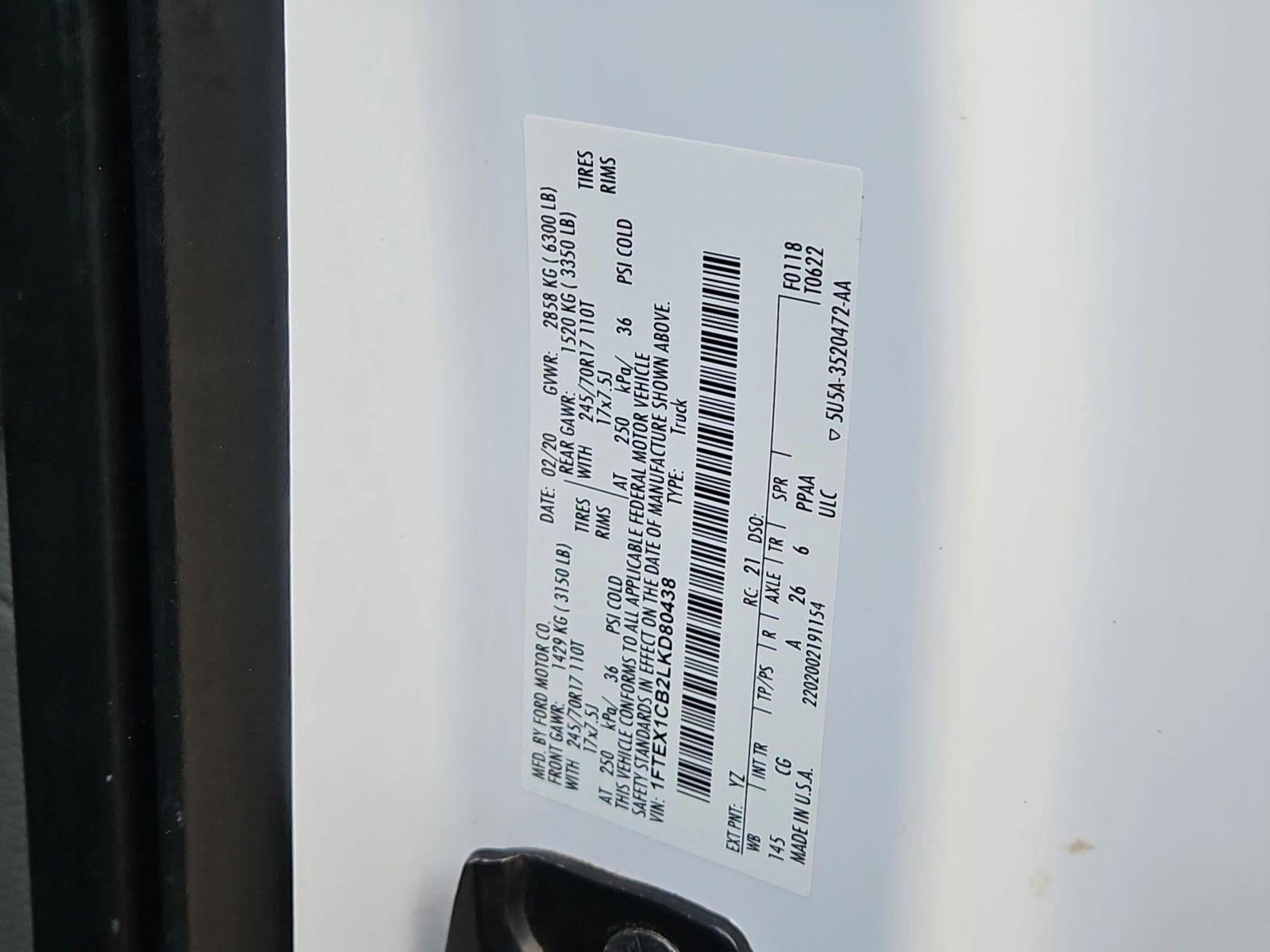 2020 Ford F-150 XL