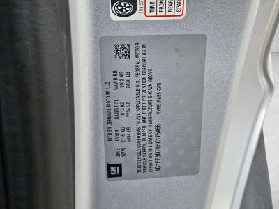 2017 Chevrolet Camaro 1SS