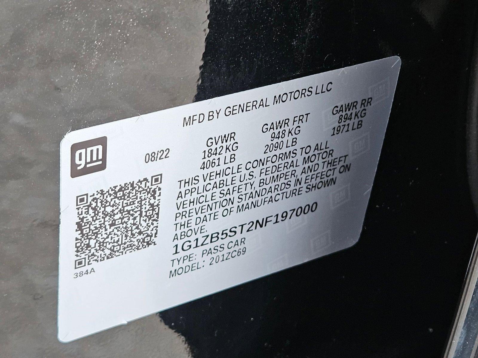 2022 Chevrolet Malibu LS