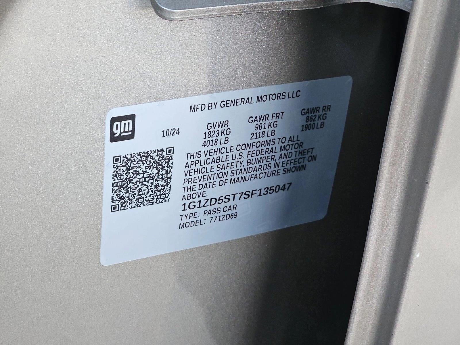 2025 Chevrolet Malibu 1LT