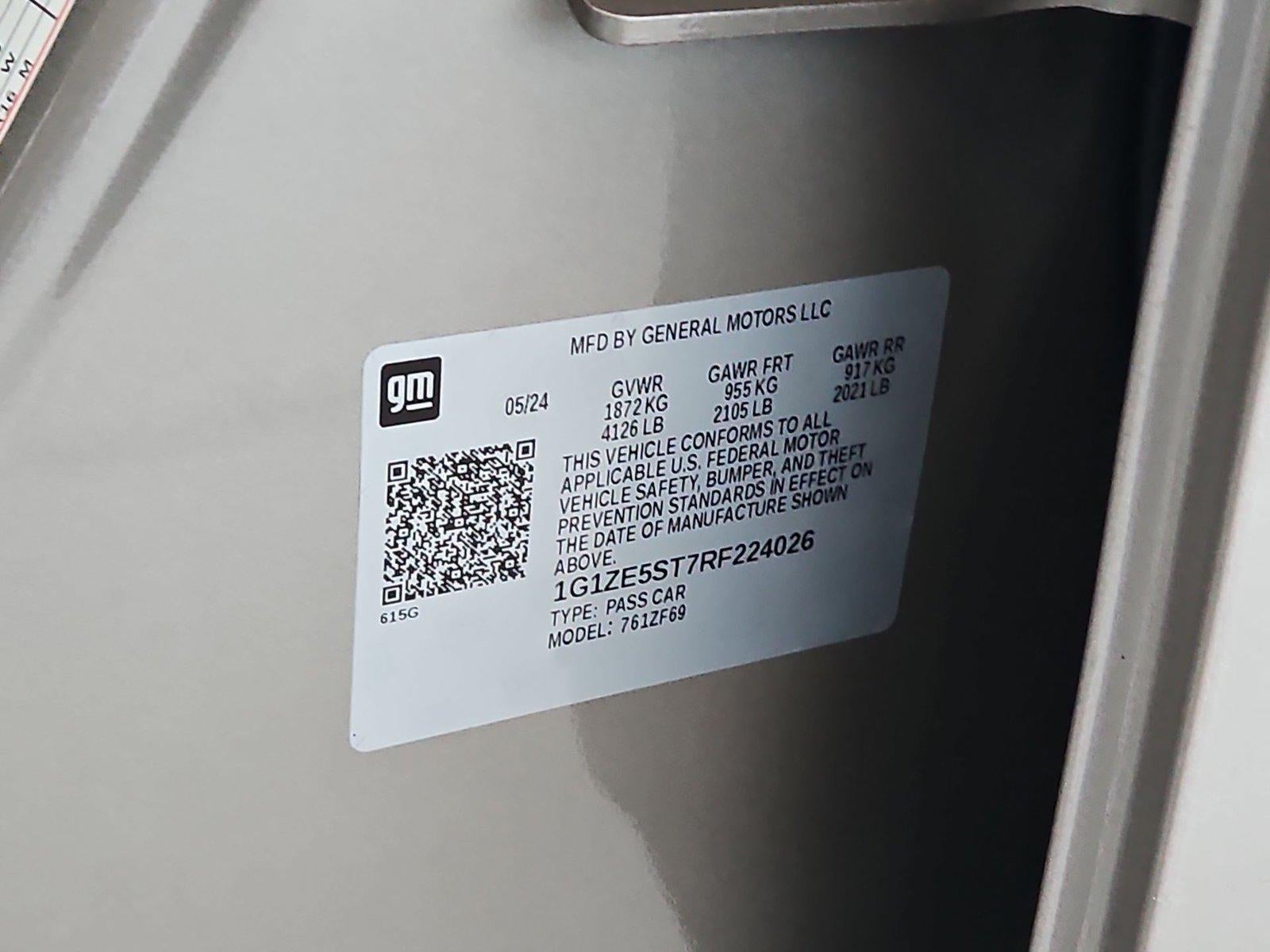 2024 Chevrolet Malibu 2LT