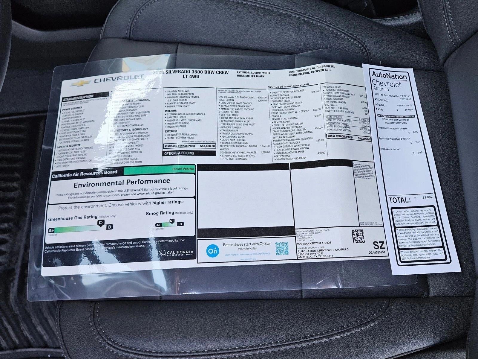 2026 Chevrolet Silverado 3500 HD LT DRW