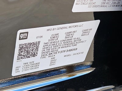 2026 Chevrolet Silverado 2500 HD ZR2
