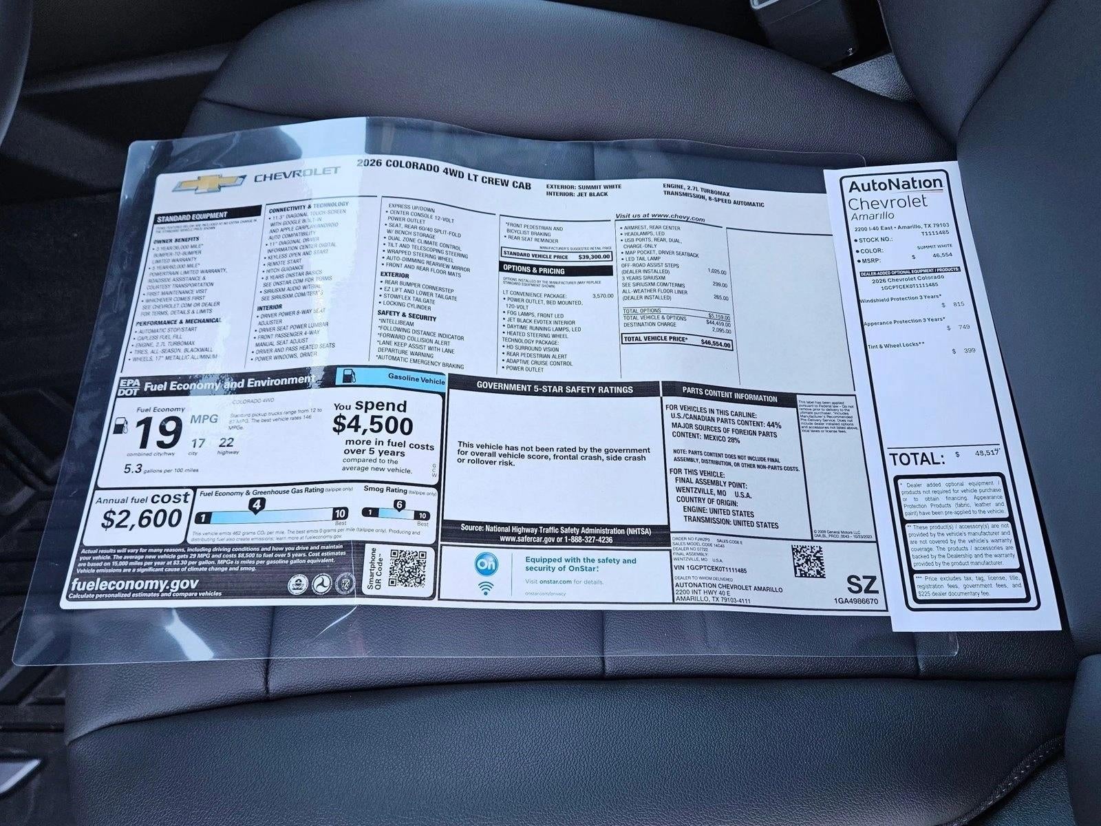 2026 Chevrolet Colorado LT