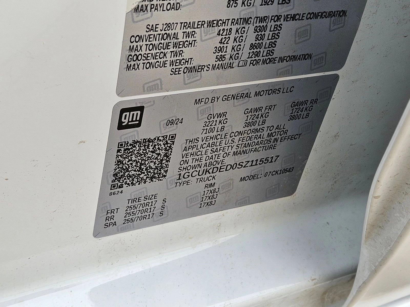 2025 Chevrolet Silverado 1500 LT