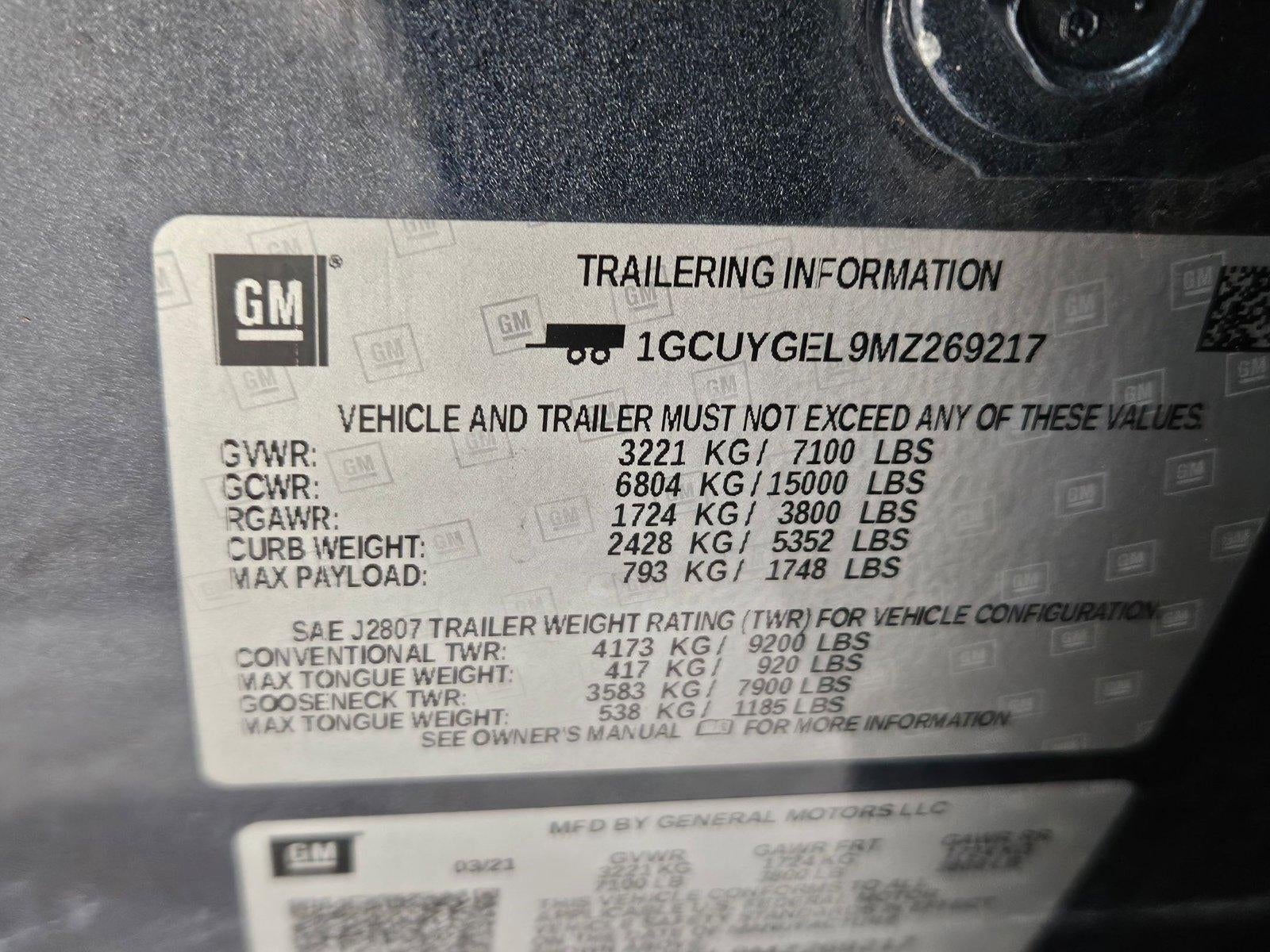 2021 Chevrolet Silverado 1500 LTZ