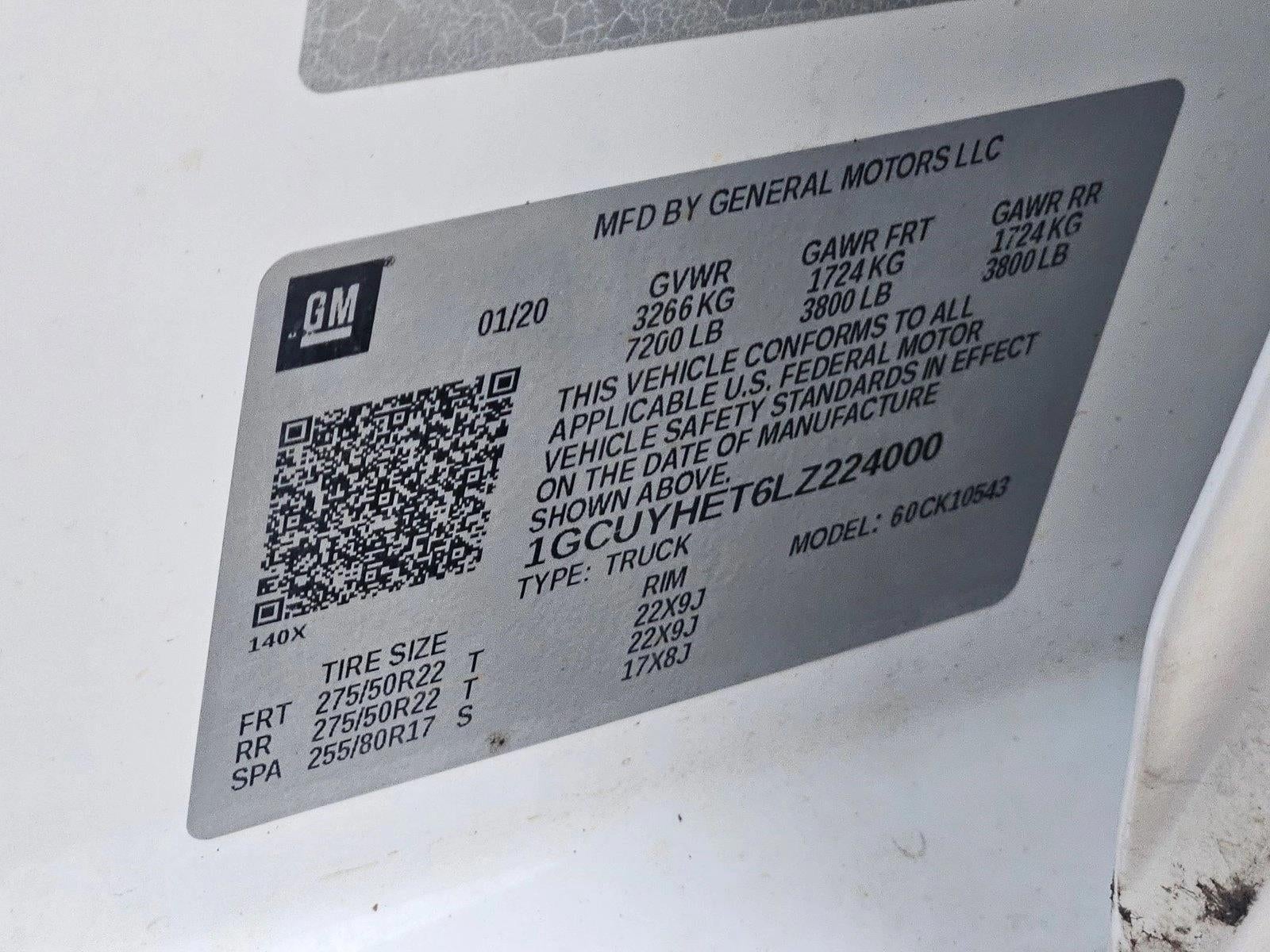 2020 Chevrolet Silverado 1500 High Country