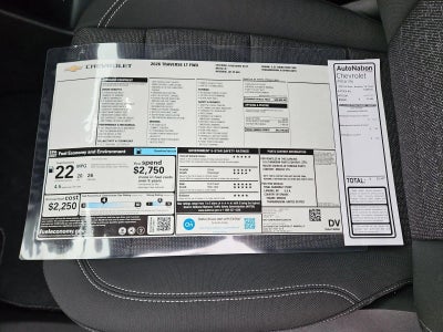 2026 Chevrolet Traverse LT