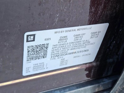 2021 Chevrolet Traverse LT Cloth