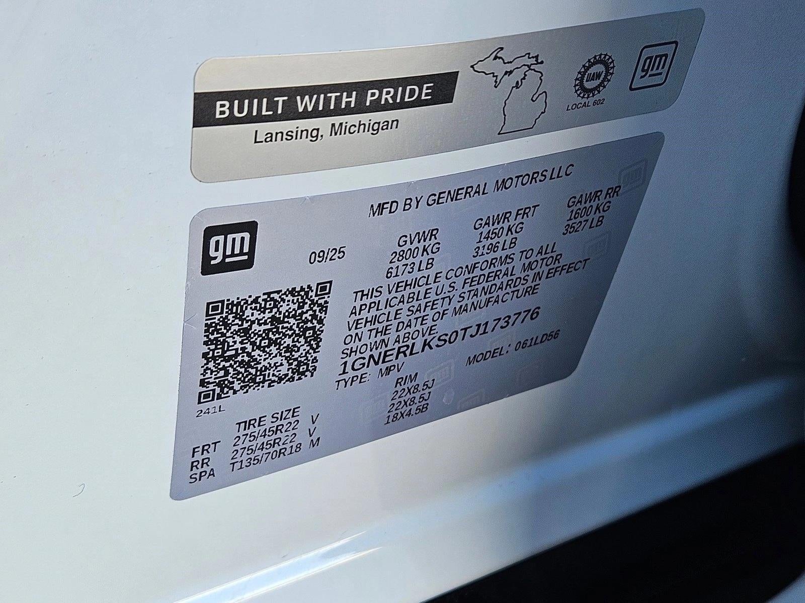 2026 Chevrolet Traverse RS