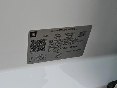 2018 Chevrolet Tahoe LT