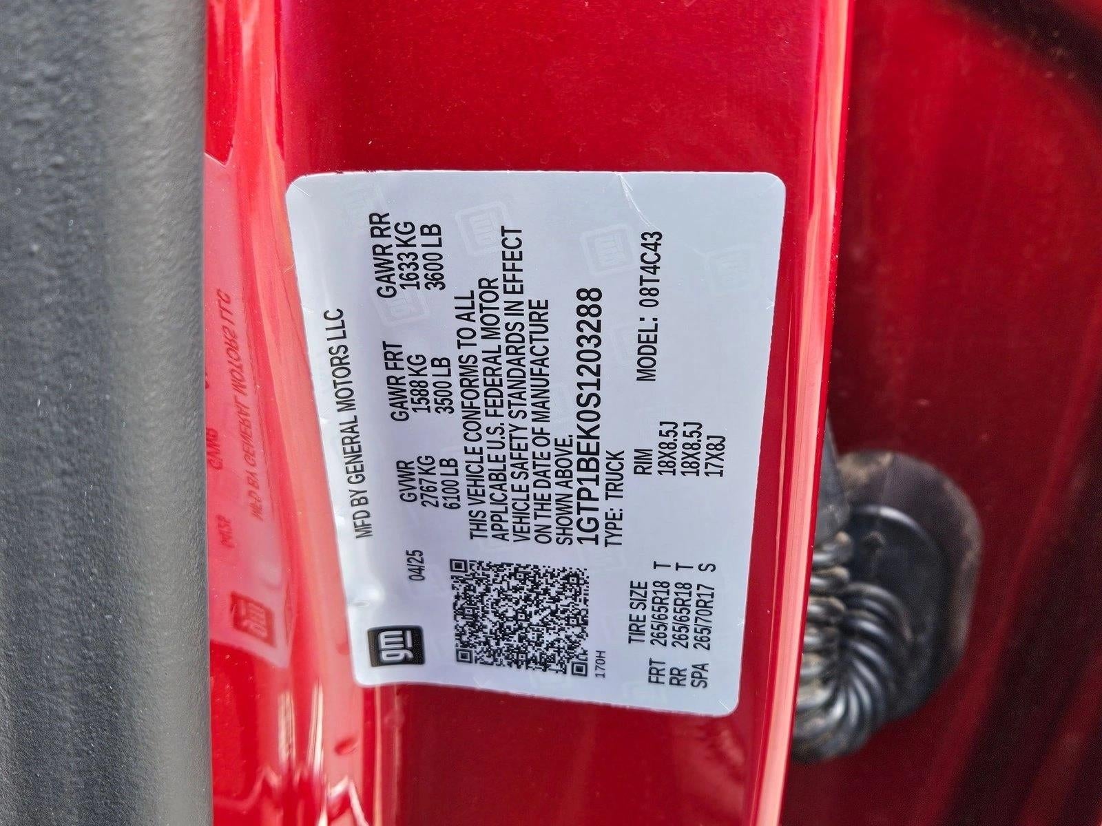 2025 GMC Canyon Elevation