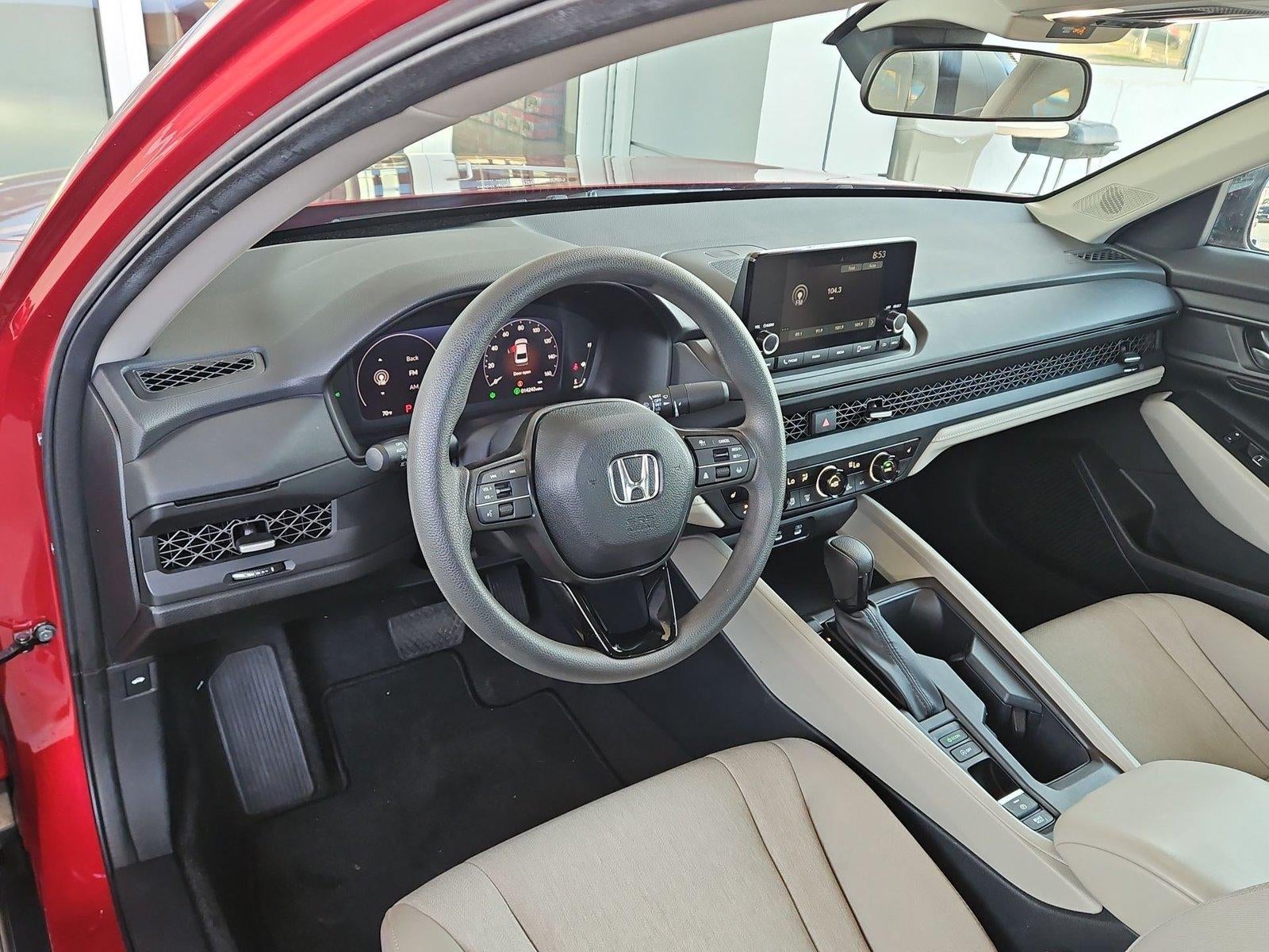 2025 Honda Accord Sedan SE