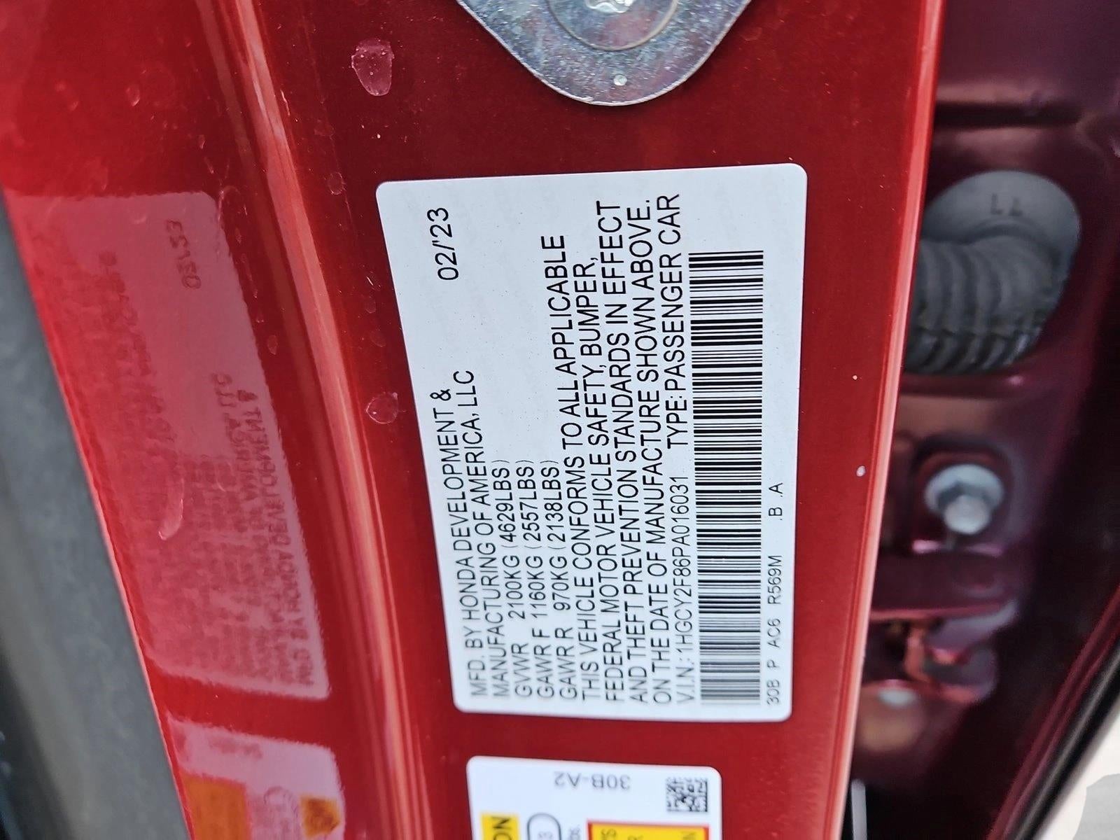 2023 Honda Accord Hybrid Touring