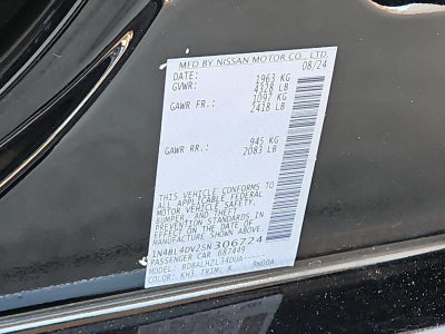 2025 Nissan Altima SV