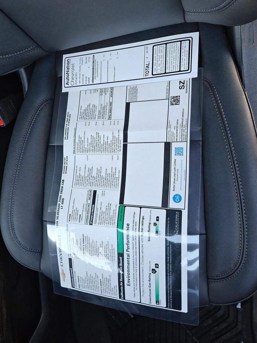 2026 Chevrolet Silverado 2500 HD LT