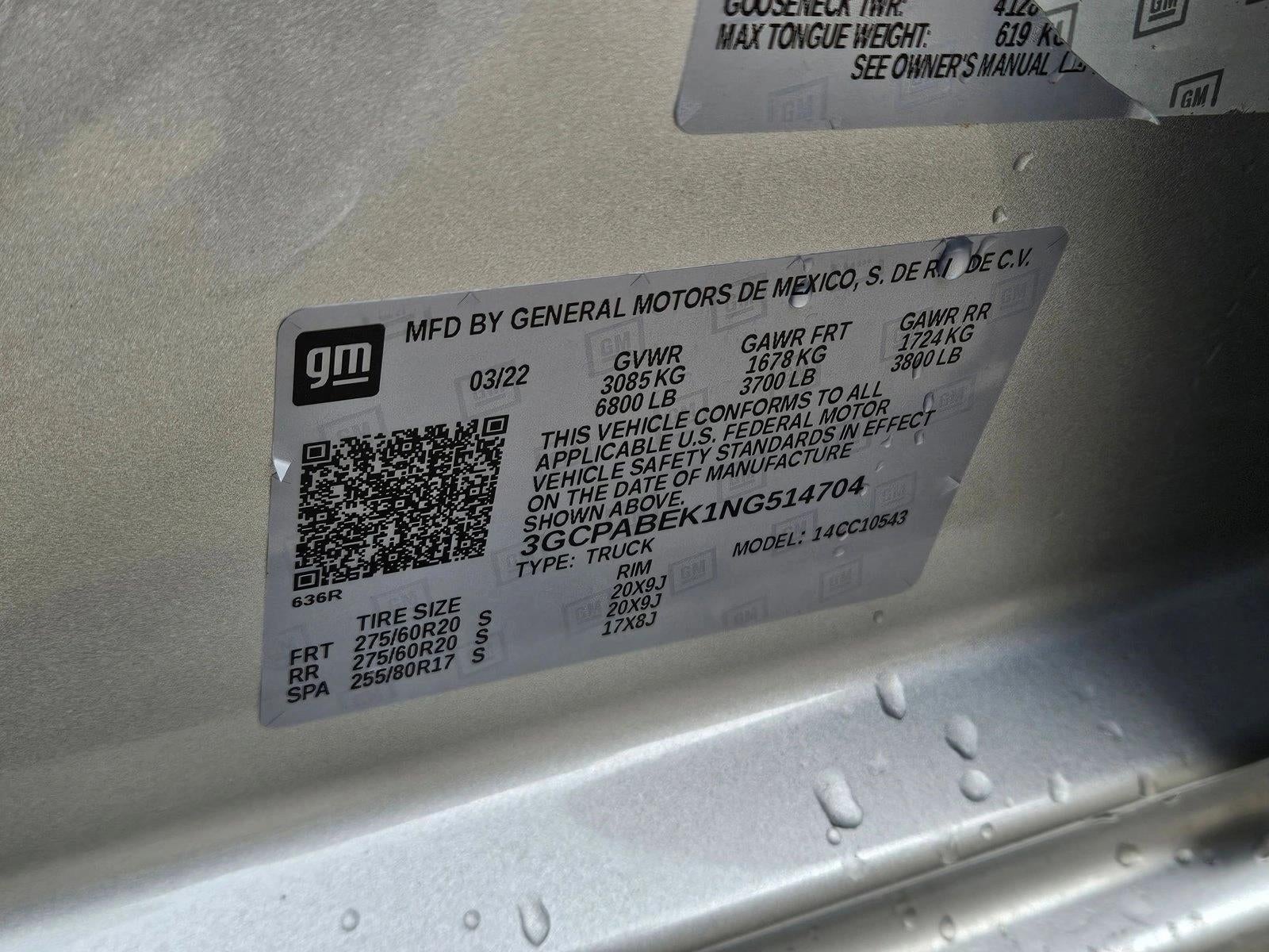 2022 Chevrolet Silverado 1500 Custom