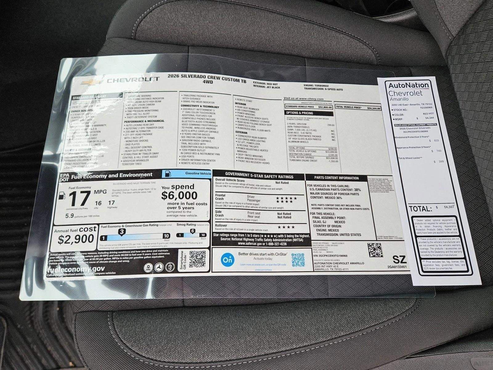 2026 Chevrolet Silverado 1500 Custom Trail Boss