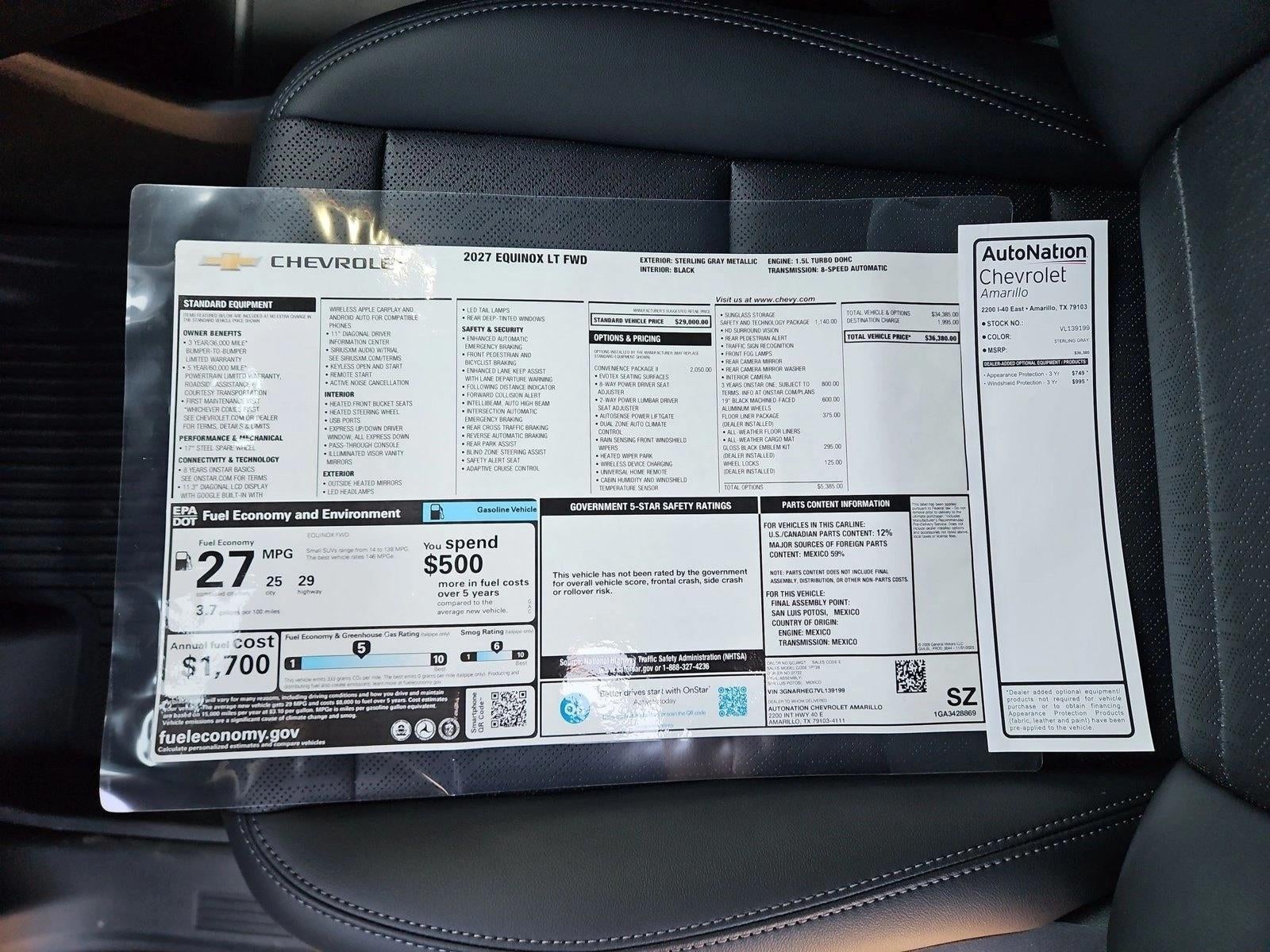 2027 Chevrolet Equinox LT - Photo 18