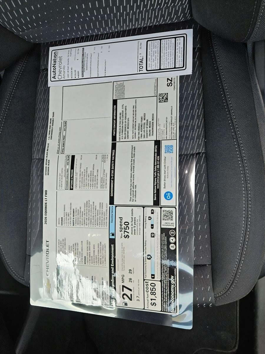 2026 Chevrolet Equinox LT