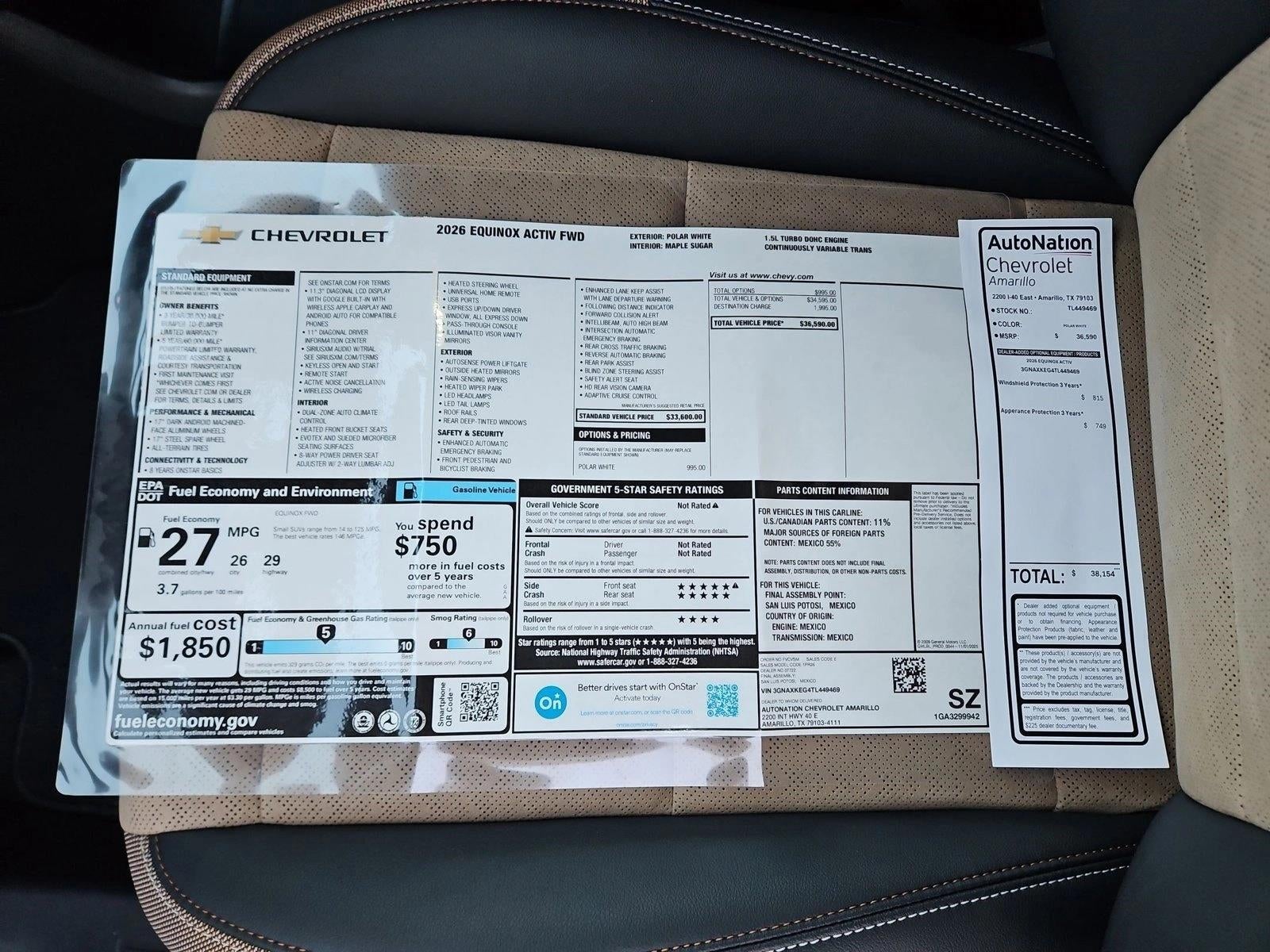 2026 Chevrolet Equinox ACTIV