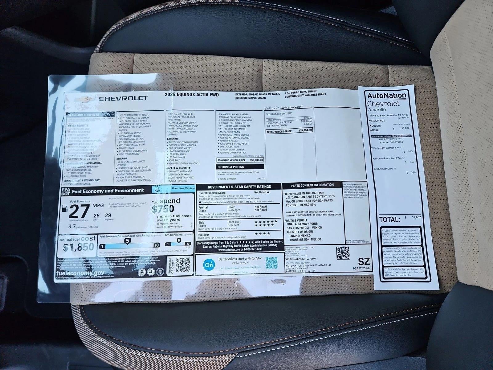 2026 Chevrolet Equinox ACTIV