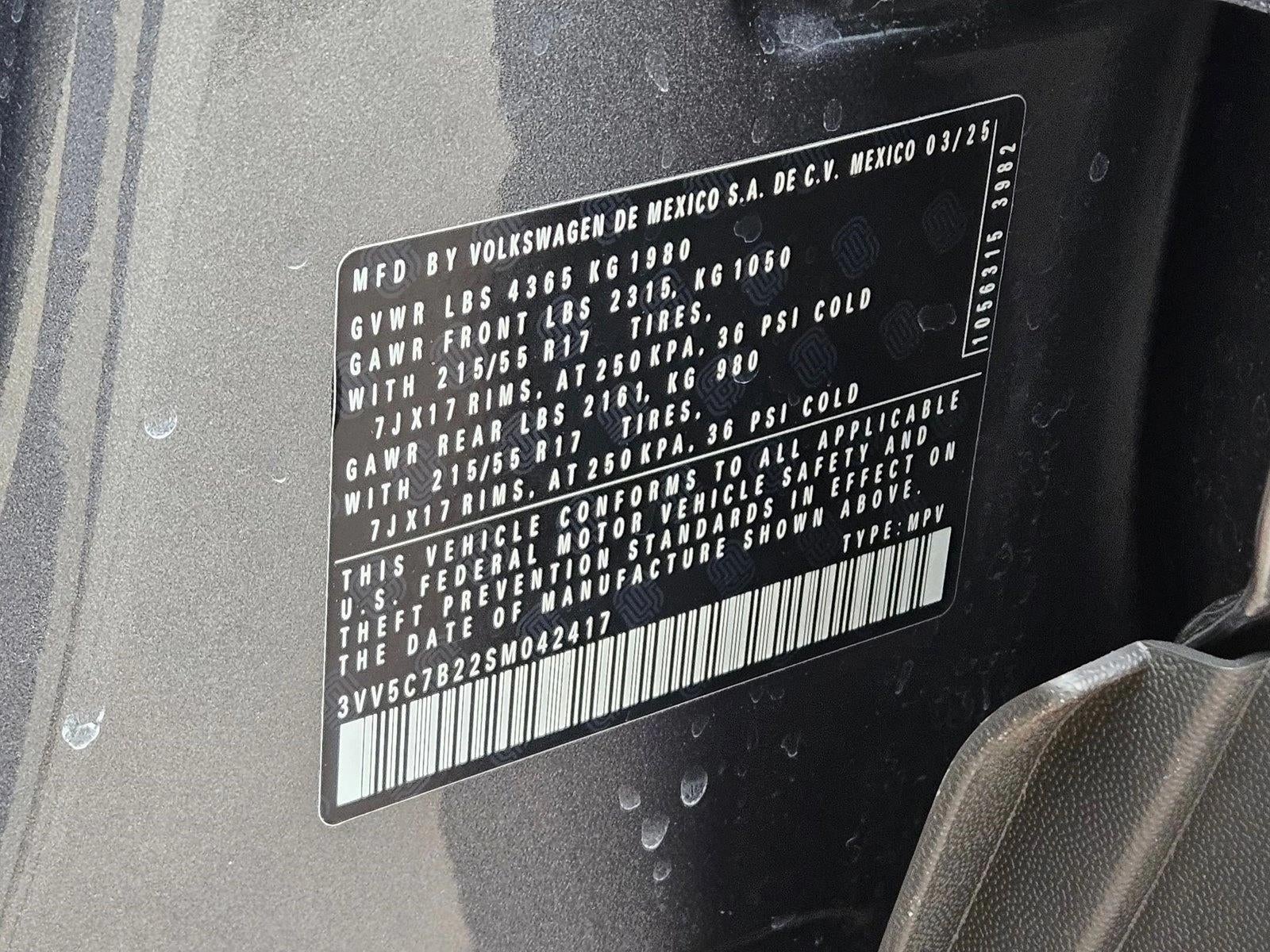 2025 Volkswagen Taos S