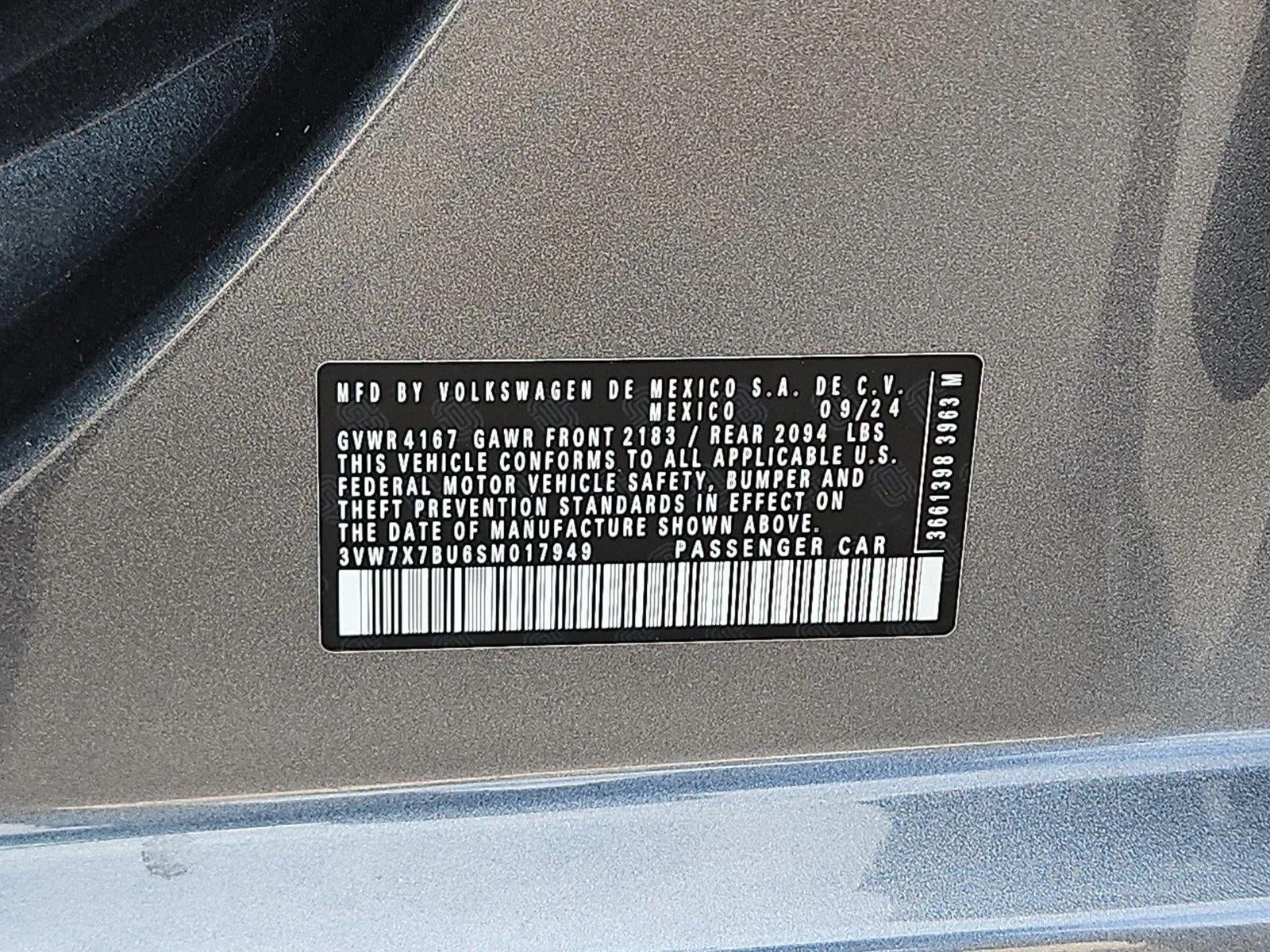 2025 Volkswagen Jetta SE