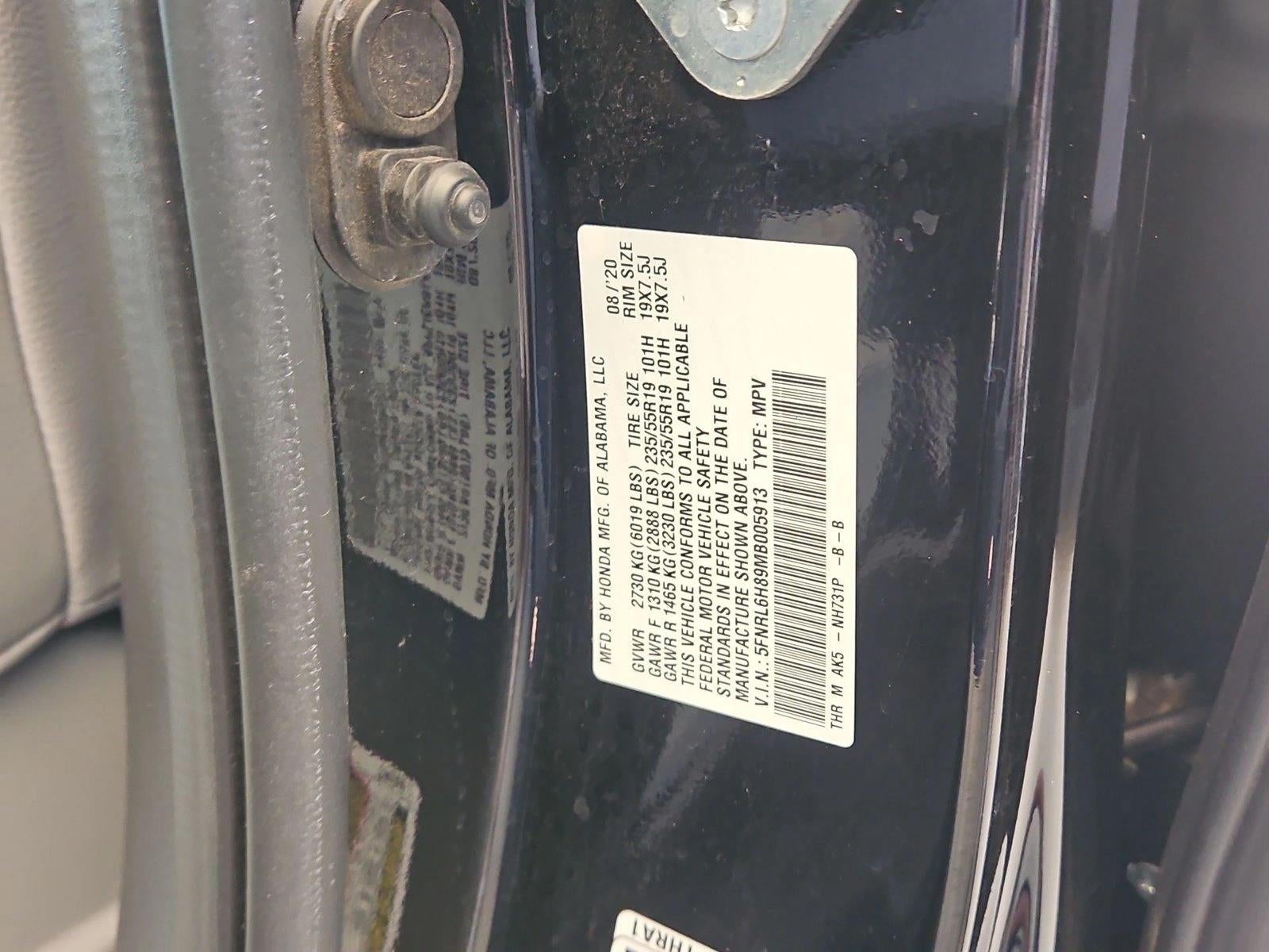 2021 Honda Odyssey Touring