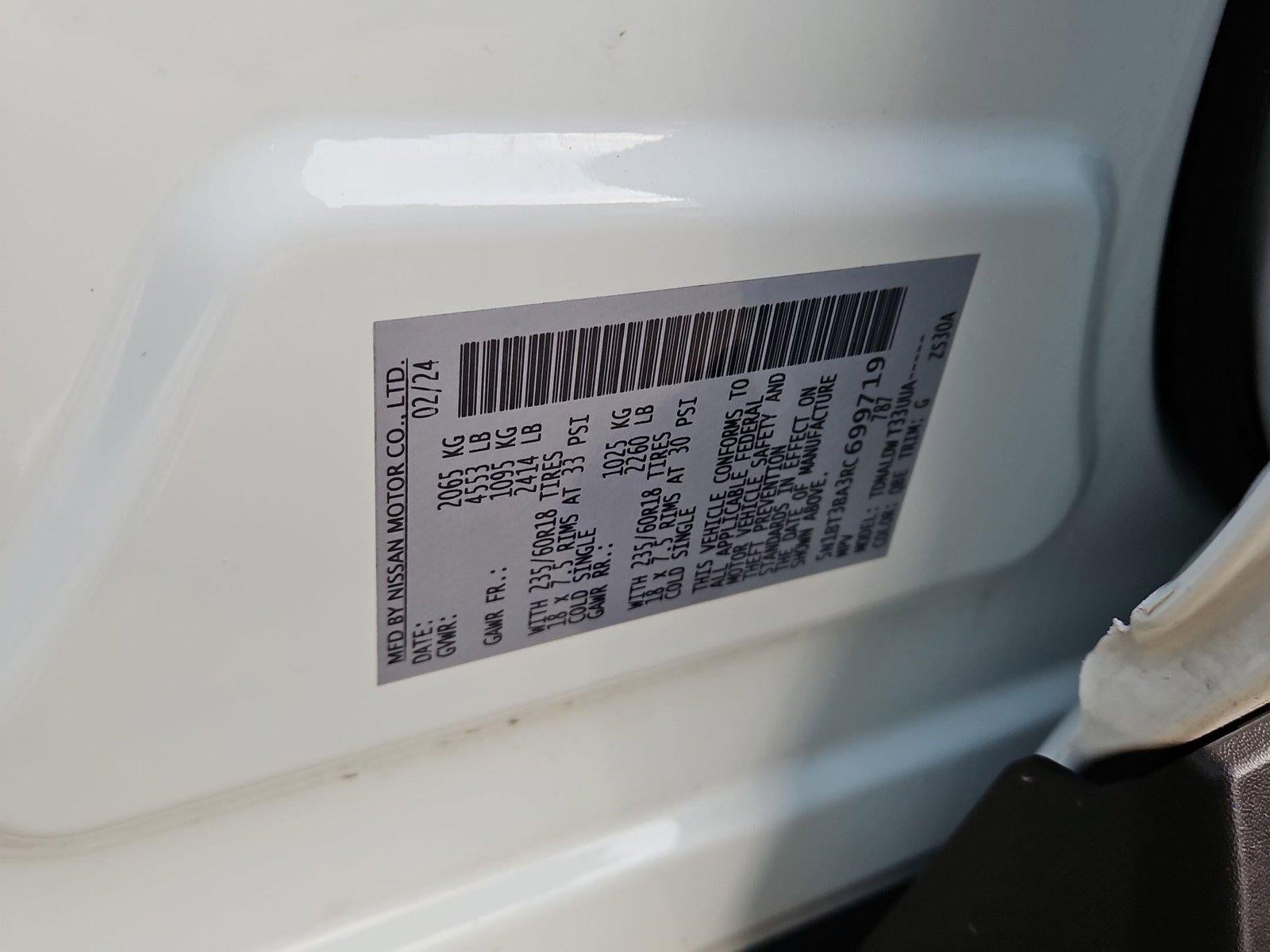 2024 Nissan Rogue SV