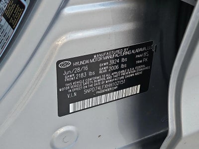 2017 Hyundai Elantra SE