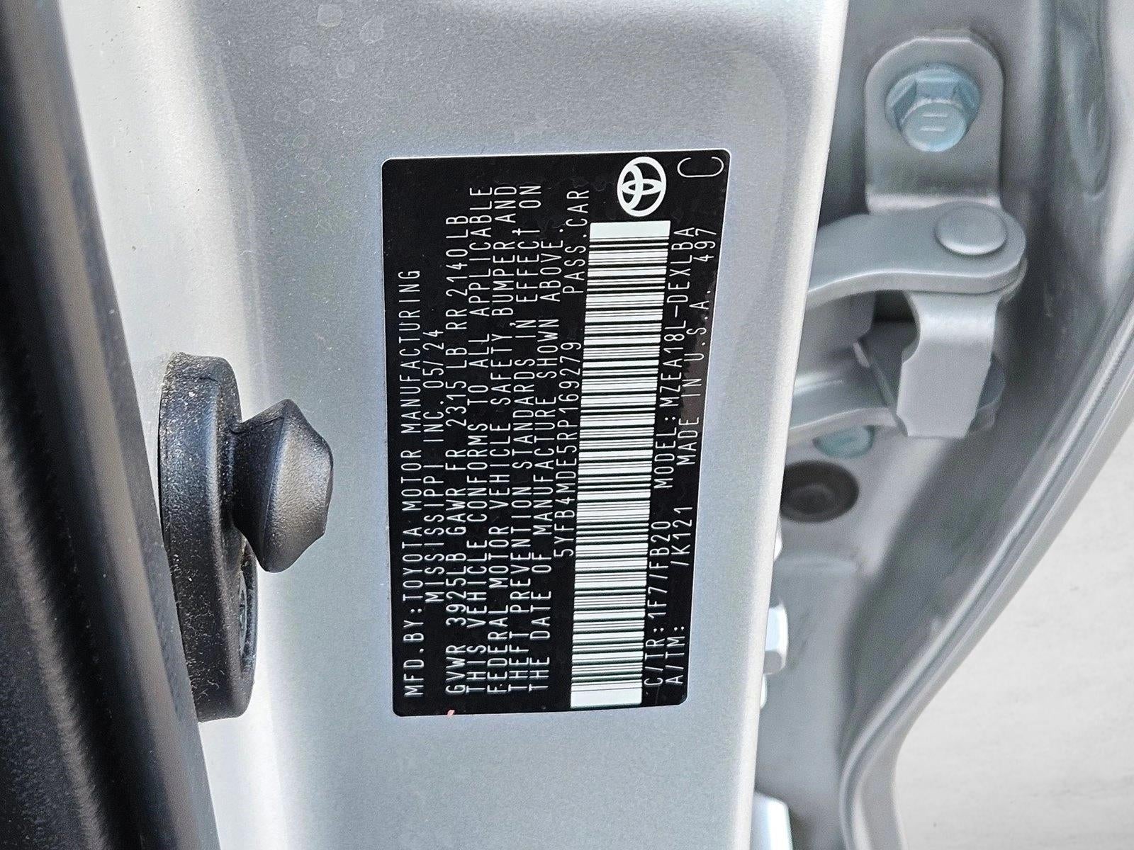 2024 Toyota Corolla LE