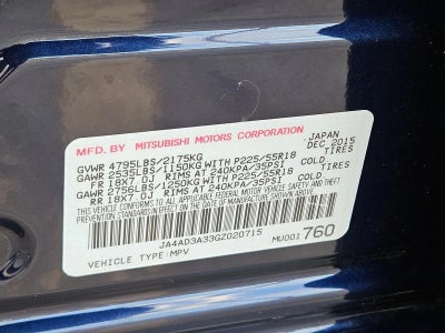 2016 Mitsubishi Outlander SE