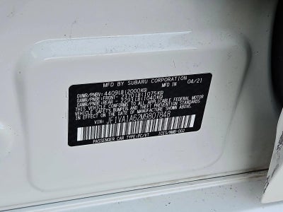 2021 Subaru WRX Base