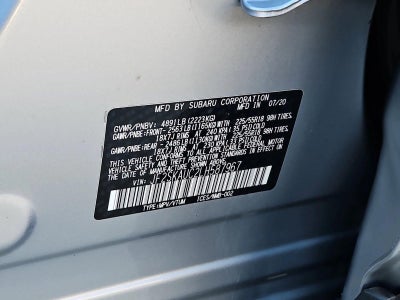 2020 Subaru Forester Limited